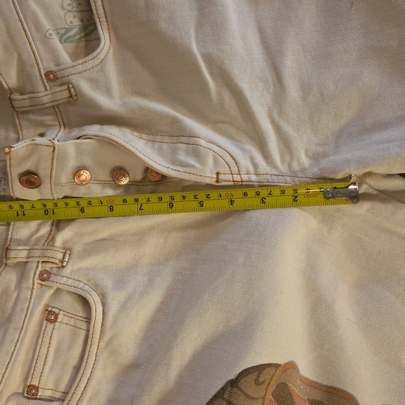 We The Free Cream Wide-Leg Jeans with Floral Side Art - Picture 10 of 10